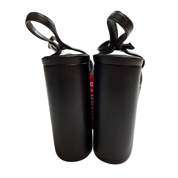 Rampage Open Toe Ankle Strap Patricia Platform Block Heel Sandals Size 8 Black - Picture 6 of 15